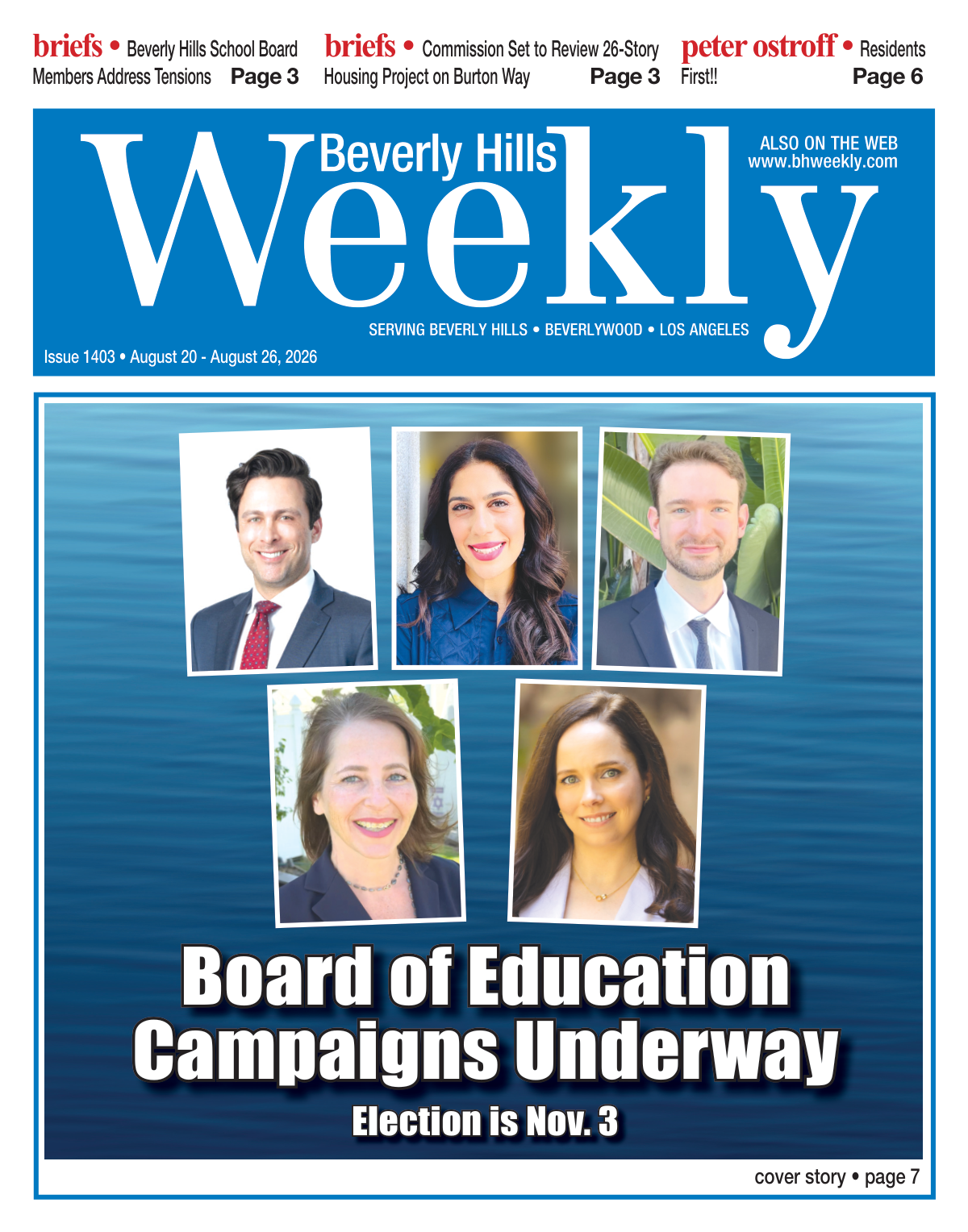 Residents First!!/Board of Education/U.S. News Rankings